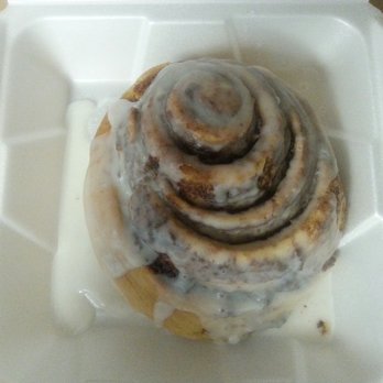 The Nook Restaurant - Peep the cinnamon roll!!! This was in a large to go container...it was huge. And warm. And delicious. - Breakfast & Brunch Near Me - Tomball, Texas The Nook Restaurant - Peep the cinnamon roll!!! This was in a large to go container...it was huge. And warm. And delicious. - Breakfast & Brunch Near Me - Tomball, Texas