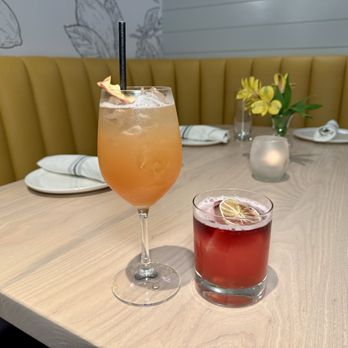 Char & Lemon - "Autumn Fizz" and "Bourbon Blush" - Pizza Near Me - Guilford, Connecticut Char & Lemon - "Autumn Fizz" and "Bourbon Blush" - Pizza Near Me - Guilford, Connecticut