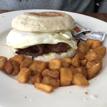 Spoke & Steele - Breakfast sandwich. - American Near Me - Indianapolis, Indiana Spoke & Steele - Breakfast sandwich. - American Near Me - Indianapolis, Indiana