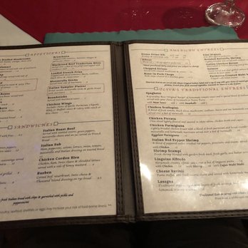 Oliva's Bar & Restaurant - Menu - Italian Near Me - Mishawaka, Indiana Oliva's Bar & Restaurant - Menu - Italian Near Me - Mishawaka, Indiana