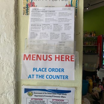 Polly's at the Pier Cafe - Coffee & Tea Near Me - Frederiksted, Virgin Islands