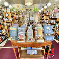 Organic Books - Display at the entrance