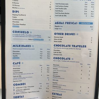El Moro - Menu pt1 - Desserts Near Me - Los Angeles, California El Moro - Menu pt1 - Desserts Near Me - Los Angeles, California