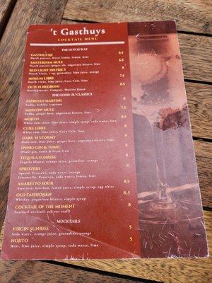 Menu photo 8 Gasthuys Amsterdam, NH