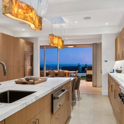 The Immel Team at Pacific Sotheby's International Realty - Ocean views from the kitchen at 117 Monarch Bay Dr - Sold by The Immel Team