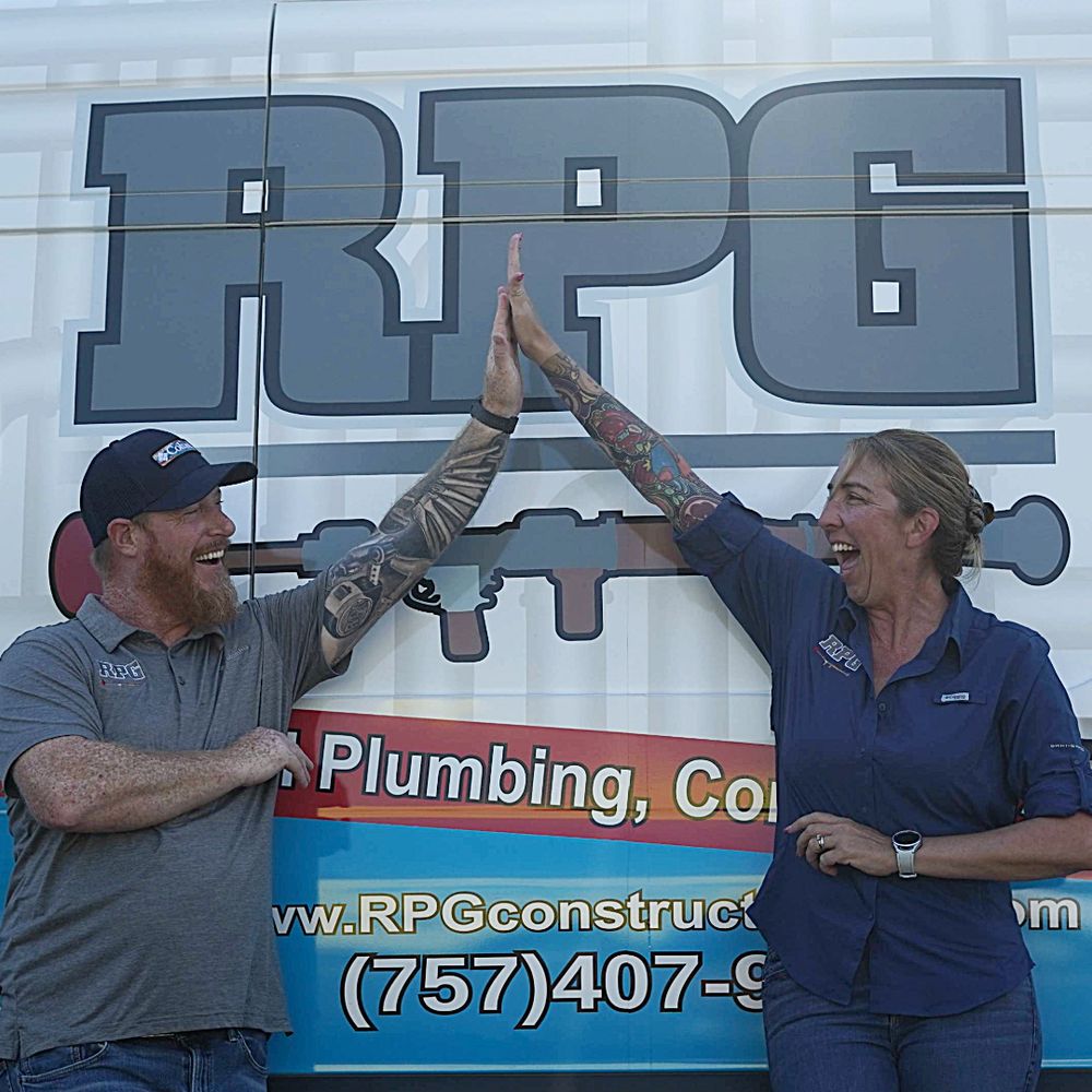 Slide of RPG Plumbing Services