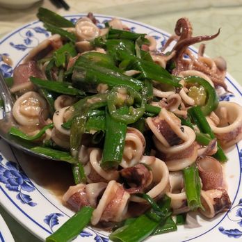 Boston Lobster - THE BEST!! squid with shrimp paste sauce - Chinese Near Me - Rosemead, California Boston Lobster - THE BEST!! squid with shrimp paste sauce - Chinese Near Me - Rosemead, California