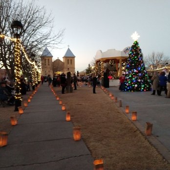 Mesilla Plaza - The Luminarias - Landmarks & Historical Buildings Near Me - Mesilla, New Mexico