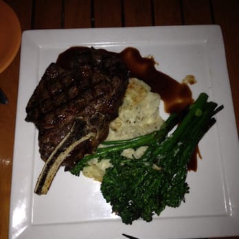 The Beachcomber - Bone in ribeye with wine sauce- special of the night - Seafood Near Me - Newport Beach, California The Beachcomber - Bone in ribeye with wine sauce- special of the night - Seafood Near Me - Newport Beach, California