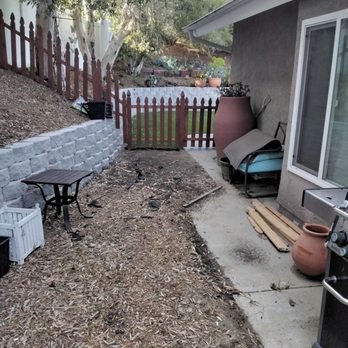 GL Landscape - a backyard area with a fire pit - Landscaping Near Me GL Landscape - a backyard area with a fire pit - Landscaping Near Me