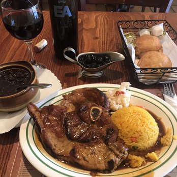 Backyard Grill - Pork Chops in Garlic Sauce Lunch Special - Barbeque Near Me - Kenilworth, New Jersey