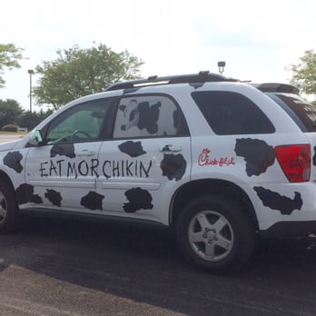 Chick-fil-A - Luv the moo mobile! - Fast Food Near Me - Dublin, Ohio