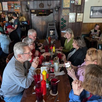 Zip's Cafe - Our group from the Y - Pubs Near Me - Cincinnati, Ohio