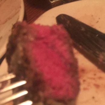 Outback Steakhouse - When I ask for medium I don't expect blood on my fries and plate. Server wasn't very helpful  My salad had NO dressing. Super disappointed. - Steakhouses Near Me - Burbank, California