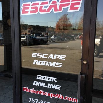 Mission Escape - Mission Escape Va in Wythe Creek shopping center. - Escape Games Near Me - Poquoson, Virginia Mission Escape - Mission Escape Va in Wythe Creek shopping center. - Escape Games Near Me - Poquoson, Virginia