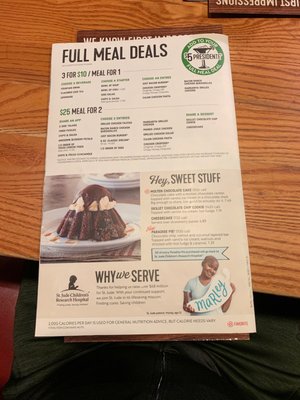 Menu photo 1 Chili's Modesto, CA