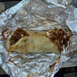 Mole taco