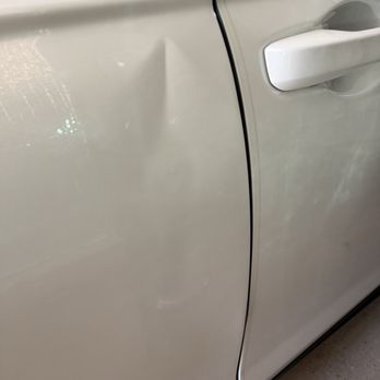 I Fix Dents - Dent before his magic - Mobile Dent Repair Near Me