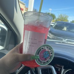 Infused Bright Energy Drink with Vanilla, BlackBerry, & Raspberry extra sweet.