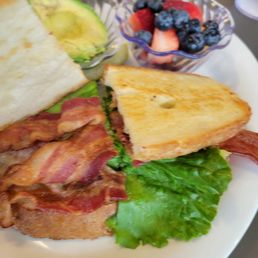 BLT 5 strips of bacon