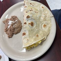 EL Rincon Mexicano - Nopales & Egg Taco