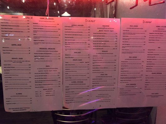Menu photo 2 Dolce Vita Italian Bistro Tucson, AZ Menu photo 2 Dolce Vita Italian Bistro Tucson, AZ