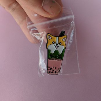 Muse Tea - Got a free cute pin during their promotion - Bubble Tea Near Me - Houston, Texas Muse Tea - Got a free cute pin during their promotion - Bubble Tea Near Me - Houston, Texas
