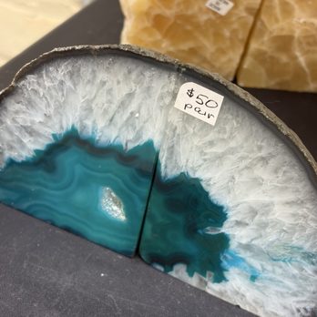 Sterling Hill Mining Museum - This is a geode and the price of it - Museums Near Me - Ogdensburg, New Jersey