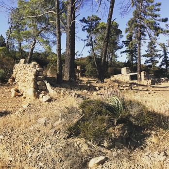 Skyline Drive Trails - Some ruins before the Doppler Ball. - Hiking Near Me - Corona, California Skyline Drive Trails - Some ruins before the Doppler Ball. - Hiking Near Me - Corona, California