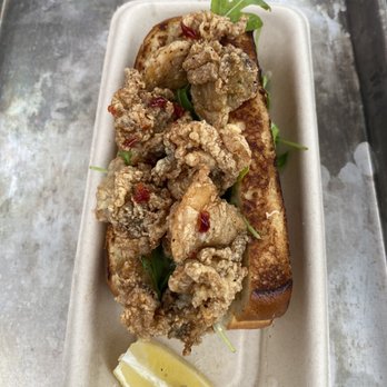 Copps Island Oyster Shack - Clam roll - Seafood Near Me - Stratford, Connecticut Copps Island Oyster Shack - Clam roll - Seafood Near Me - Stratford, Connecticut