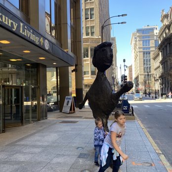 Walking Figure - Public Art Near Me - Saint Louis, Missouri