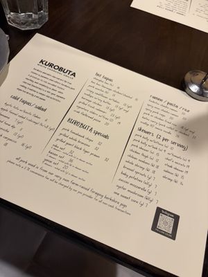 Menu photo 2 Kurobuta - White Charcoal Grille Caldwell, NJ Menu photo 2 Kurobuta - White Charcoal Grille Caldwell, NJ