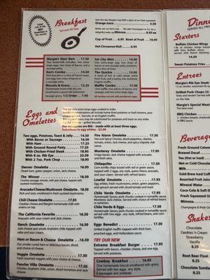 Menu photo 4 Margie's Diner Paso Robles, CA