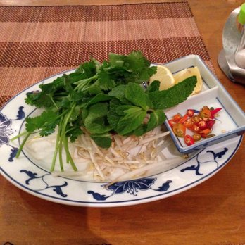 Kim's Pho - Lime wedges, bean sprouts, mint, cilantro, and chopped chillis - Vietnamese Near Me - Frankfurt, HE Kim's Pho - Lime wedges, bean sprouts, mint, cilantro, and chopped chillis - Vietnamese Near Me - Frankfurt, HE