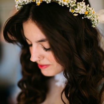 The Crown Collective - Lovely crown for my wedding made by the darling Carolyn - Party & Event Planning Near Me