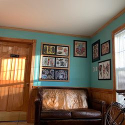 Resurrection Tattoo - Waiting area