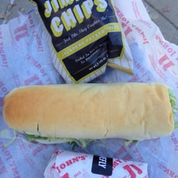 Jimmy John's - Very veggie with chips and a pickle! Soooo good!