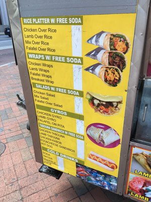 Menu photo 1 Yomna's Halal Gyro Cart Baltimore, MD Menu photo 1 Yomna's Halal Gyro Cart Baltimore, MD