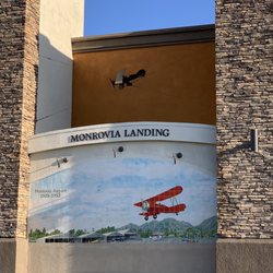 Monrovia Landing - Tiled mural capturing the historic Monrovia Airport.
