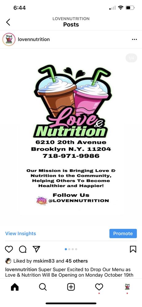 Love & Nutrition Logo