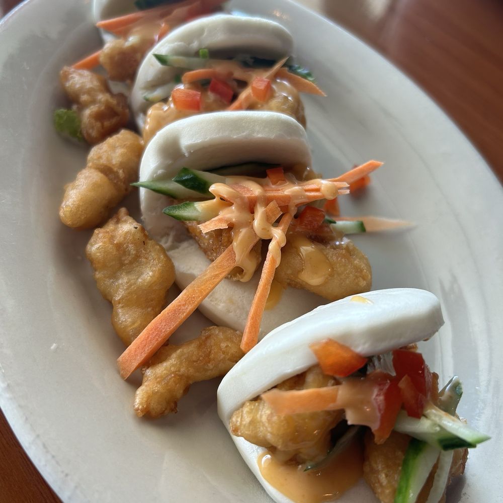 Tiger Lily 2 - Spicy Chicken Bao Buns Plate - Korean Near Me - Fishers, Indiana
