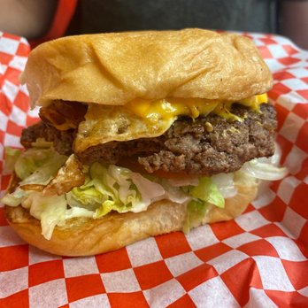 Mean Burger - Mean Fried Egg Burger - Burgers Near Me - Humble, Texas