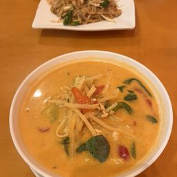C33. Red Curry and N37. Pad Thai C33. Red Curry and N37. Pad Thai
