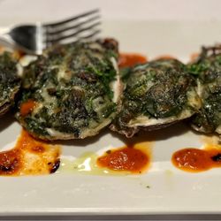 Cafe Rustica - Stuffed oysters