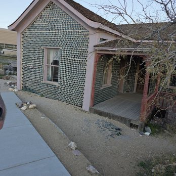 Rhyolite Ghost Town - The Bottle House was the last item observed on our way home. - Landmarks & Historical Buildings Near Me - Beatty, Nevada