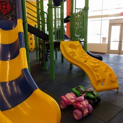 Outdoors In - Part of the playground structure.