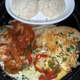Sizzling Chicken & shrimp Sizzling Chicken & shrimp