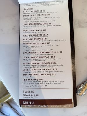 Menu photo 3 Thistle & Rye Nashville, TN