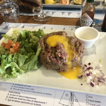 Le France - Beef tartar - French Near Me - Cassis, 13 Le France - Beef tartar - French Near Me - Cassis, 13