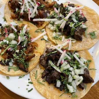 5 Rabanitos - Tacos: Carne Asada and al pastor - Mexican Near Me - Chicago, Illinois